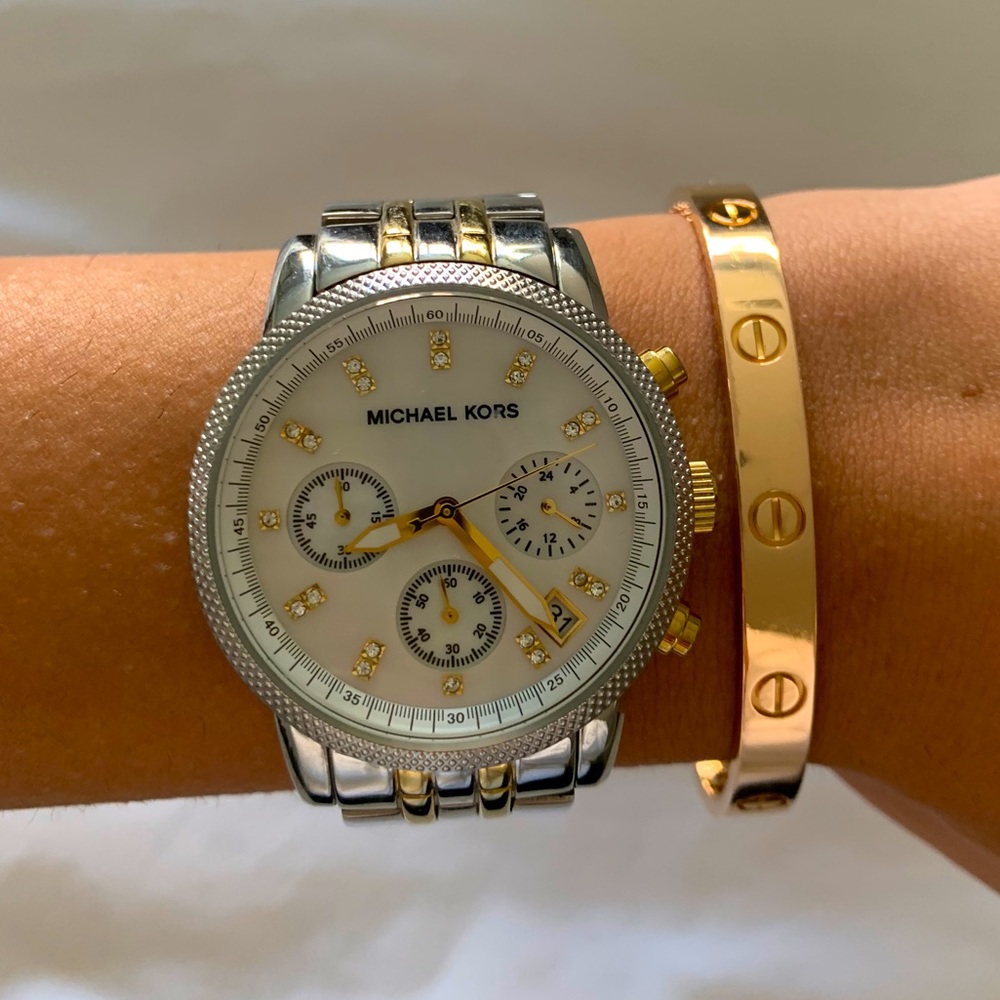 Michael Kors Two Tone Watch
